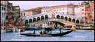 Rialto con gondola